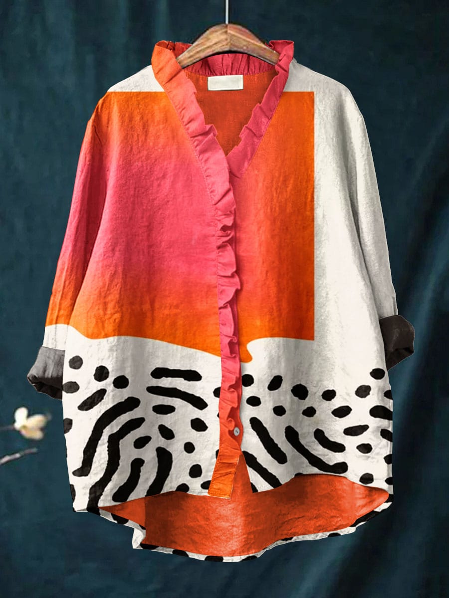 Melinda™ - Blusa in lino