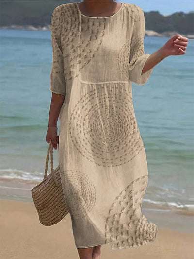 Mira Punto | Abito estivo con texture delicata