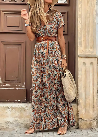 SYBELLA | Abito maxi boho leggero