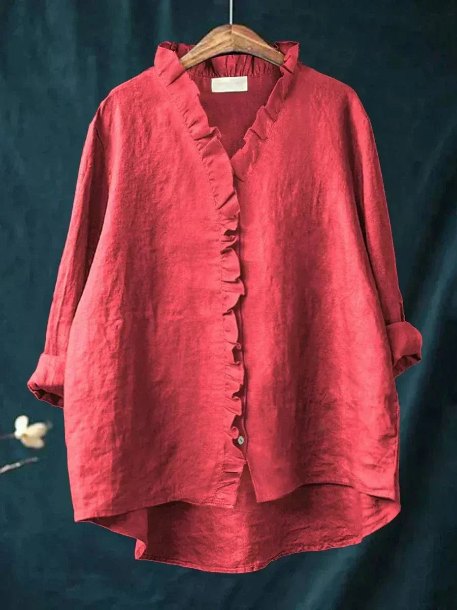 Eline™ - Blusa in lino