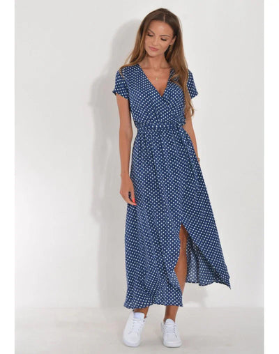 Suzanne | Abito elegante con scollo a V