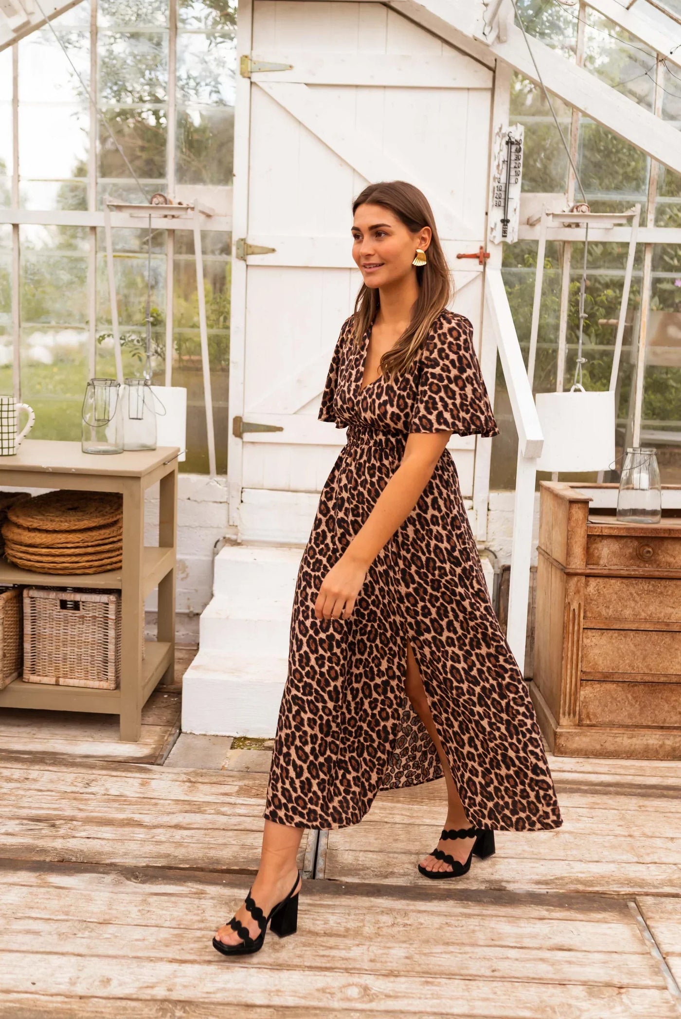 STELLA™ | MAXI ABITO LEOPARDO