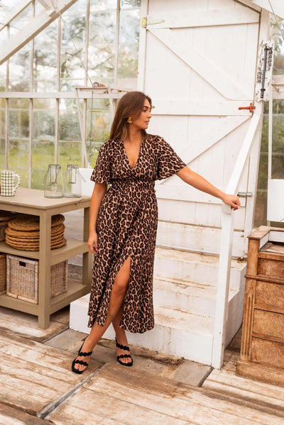 STELLA™ | MAXI ABITO LEOPARDO