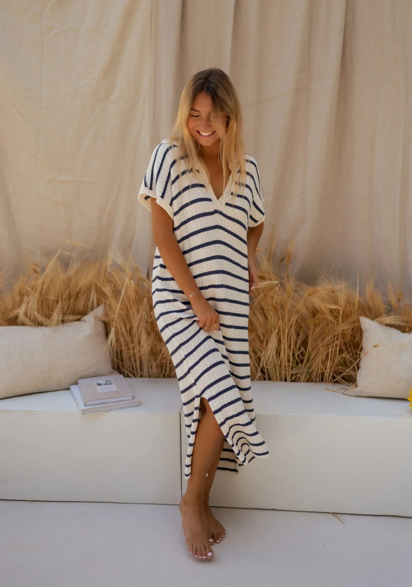 SOPHIA™ | ABITO MAGLIA A RIGHE